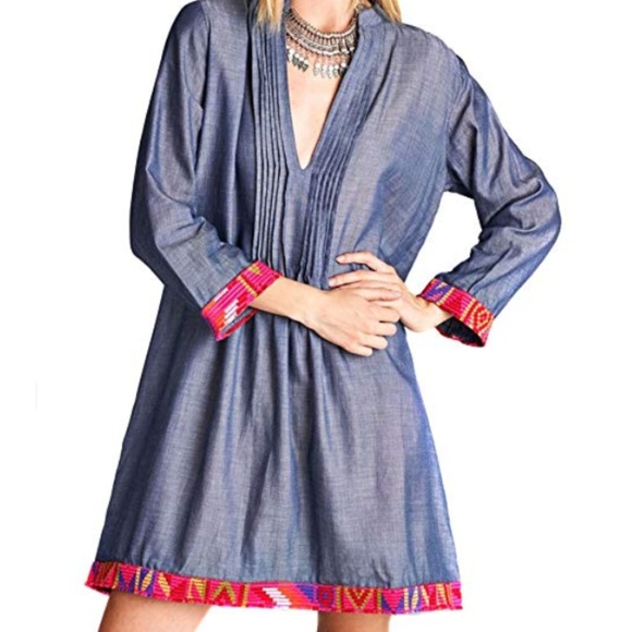 HOST PICK Cute Boho Plus Tunic/Dress LAST ONE! - Picture 2 of 11